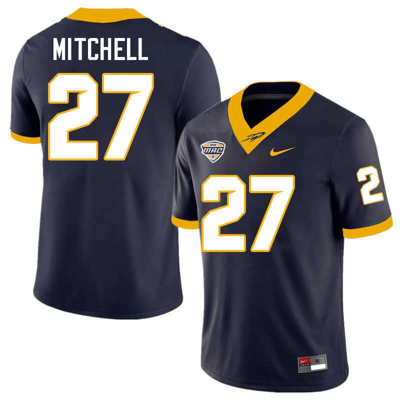 Quinyon Mitchell Toledo Jersey,Toledo Rockets #27 Quinyon Mitchell Jersey Youth College-Navy